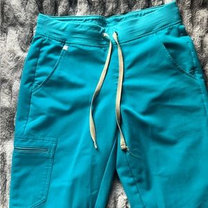 EUC FIGS Small TALL Zamora’s in Teal
